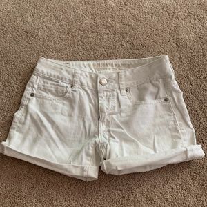 White America Eagle Denim Shorts